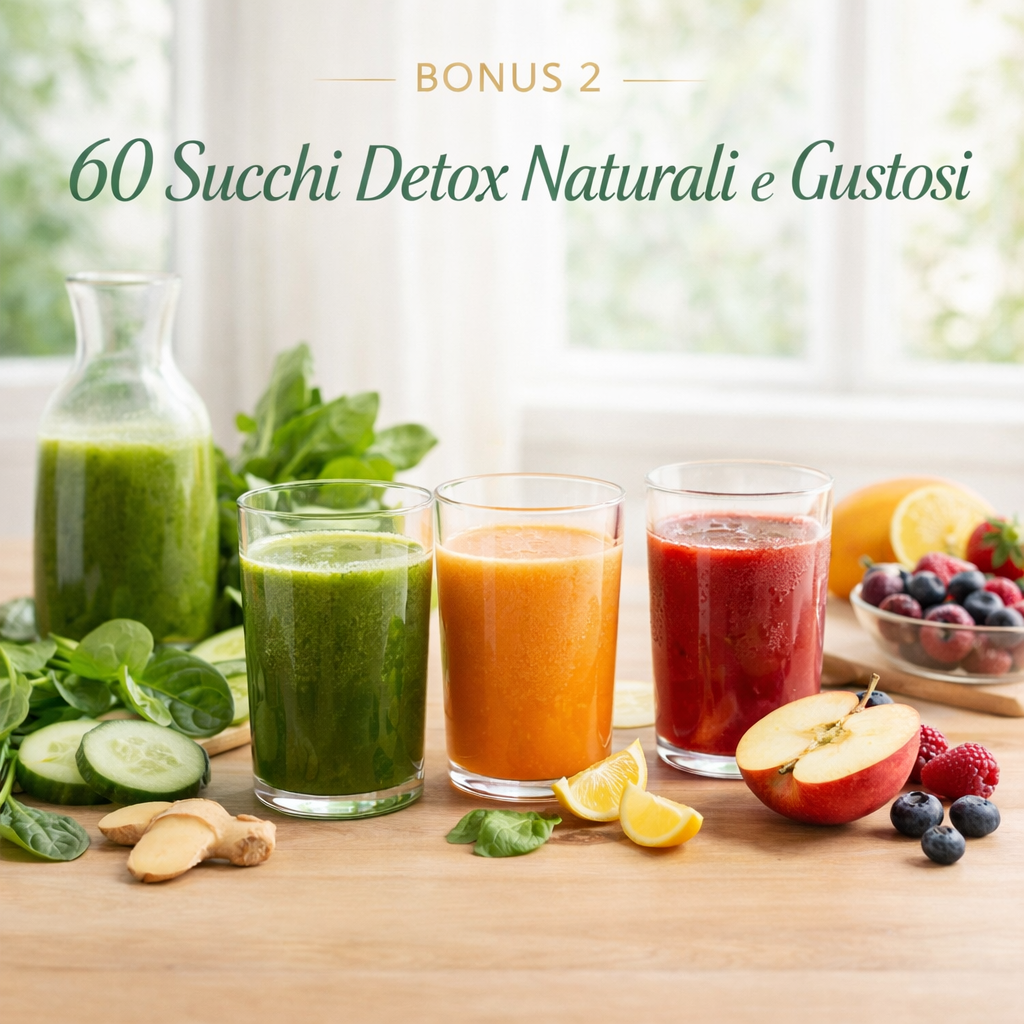60 succhi detox naturali e gustosi